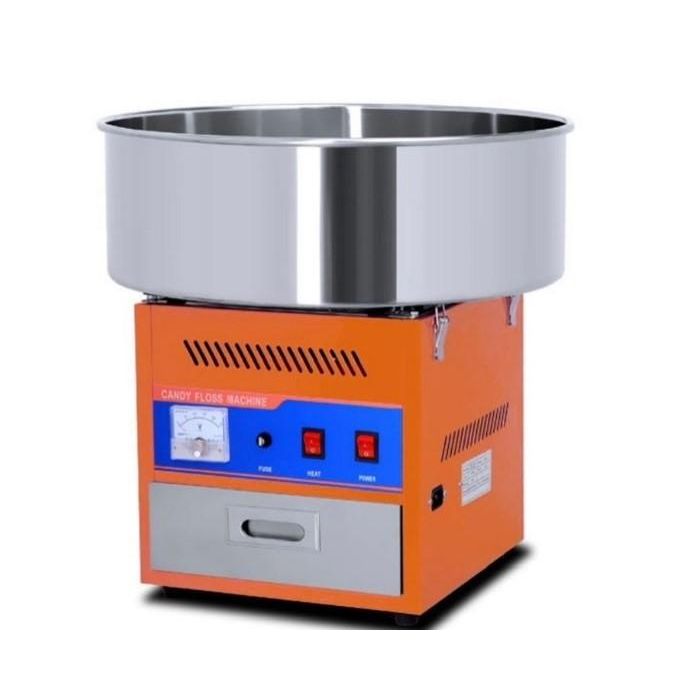candy floss Electric Commercial Cotton Candy Maker Machine Candy Floss Machine With Stainless Steel Bowl, Sugar Scoop And Large Storage Drawer