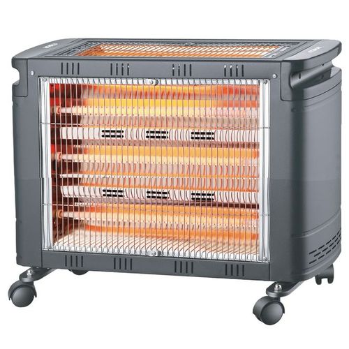 1 MIKA HEATER 2 WAY HEATING TOP & FRONT QUARTZ ROOM HEATER 2000W