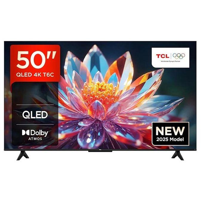 1 - 2025-09-19T183832.078 TCL 50T6C 50 Inch QLED TV 4K HDR SmartTV
