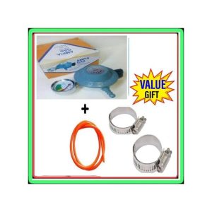 Ampia 13Kg Universal Gas Cylinder Regulator With Level Gauge + 1M Pipe +clips