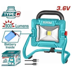 TOTAL TRLF4415 Lithium-ion portable lamp 3.6V