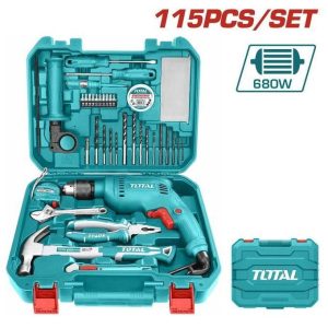 TOTAL THKTHP1152 115 Pcs Tools Set