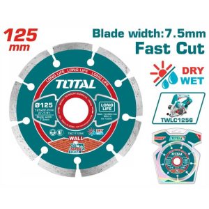 TOTAL TAC111254 Diamond Disc 125(5")X22.2mm