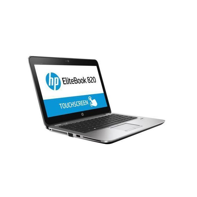 444 HP EliteBook 820 G3 Intel Core I5 8GB-256GB SSD 6th Gen Silver-12.6" Touchscreen Refurbished