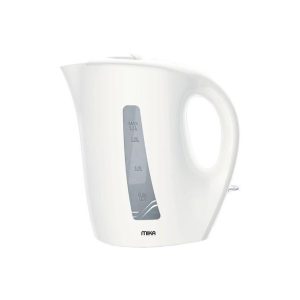 Mika Kettle, 1.7L, Plastic, Corded, Open Element, Cream White MKT1005W