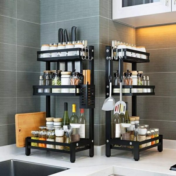 3 Layer Kitchen Spice Storage Rack – Sonell Mart