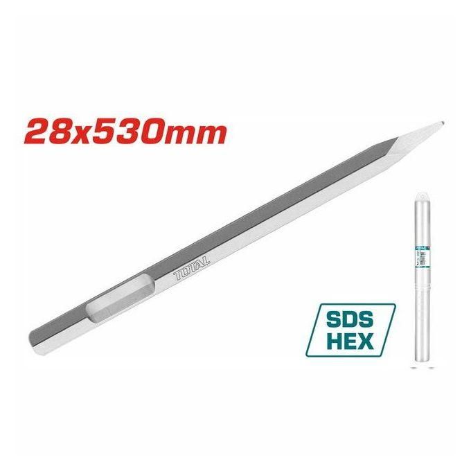 1 (10) TOTAL TAC1531282 Hex chisel 28X530mm