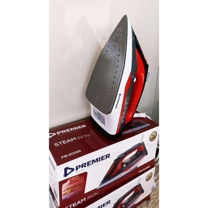 1 (16) Premier Electric Steam Iron With Water Spray Feature