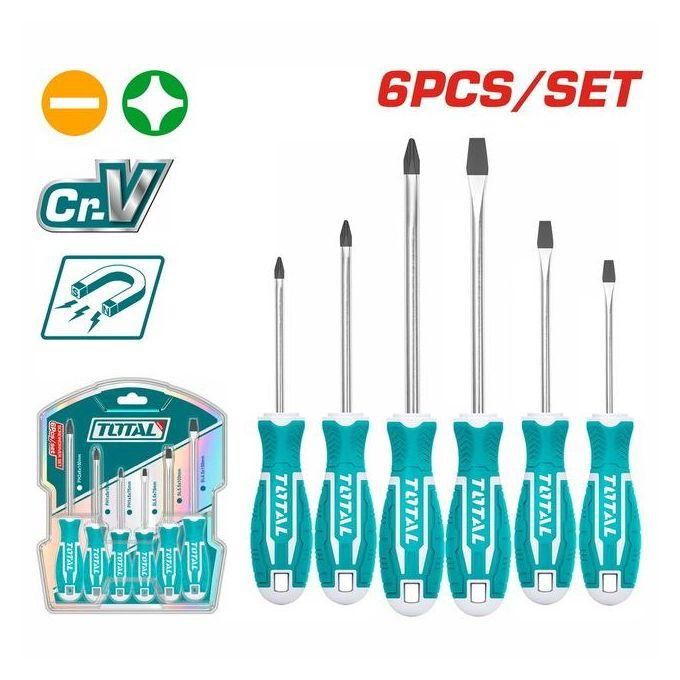 1 (19) TOTAL THT250606 6 Pcs screwdriver set