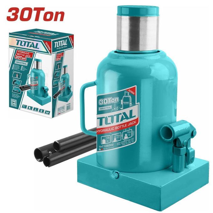 1 (20) TOTAL THT109302 Hydraulic bottle jack 30Ton