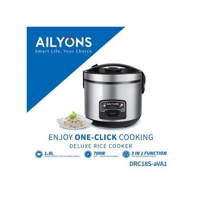 1 - 2026-02-19T184849.930 AILYONS DRC18S-AVA1 Deluxe 1.8L Automatic Electric Rice Cooker