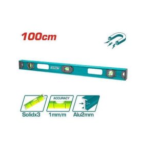 TOTAL 100cm Spirit Level With Magnet – TMT210026