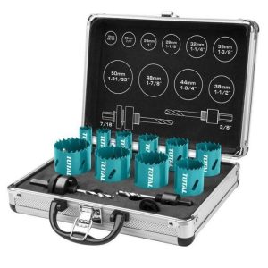 TOTAL TACSH1121 Bi-metal Hole Saw Set