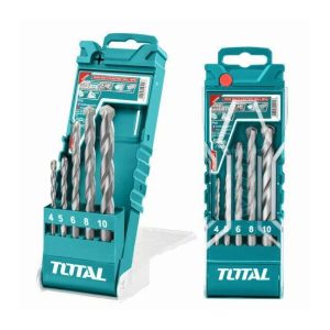 TOTAL TACSD7156 5PCS multi-function drill bits
