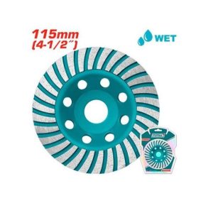 TOTAL 4½ inch (115mm) Diamond Cup Wheel – TOTAL_TAC2411151