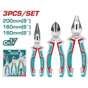 TOTAL THT2K0301 3 Pcs pliers set