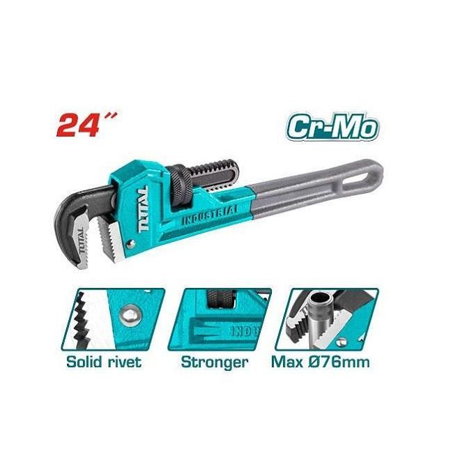 1 (42) TOTAL 24inch Pipe Wrench – 600mm – THT171246