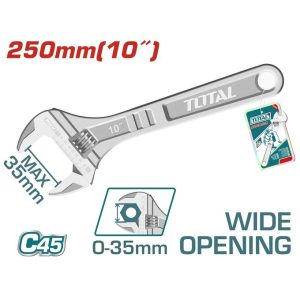 TOTAL THT1010103 Adjustable wrench Length:250mm(10"