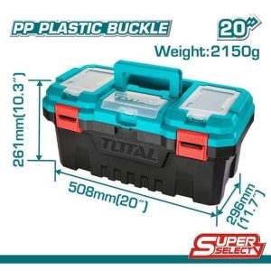 TOTAL TPBX0201 20" Plastic Tool Box