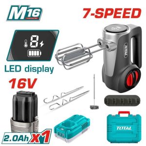 TOTAL TMK023K Cordless Hand Mixer