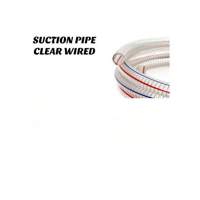 1 (3) 2.5'' INCH 30M SUCTION PIPE CLEAR WIRED