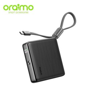 Oraimo PowerNova L21 Power Bank 20000mAh 30W Fast Charging Built-In Cable
