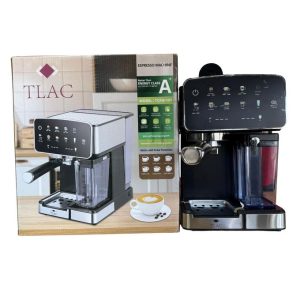 TLAC Espresso Coffee Machine TCFM 101, 1.8L, Automatic Milk Frother, Touch Control, Cold Brew
