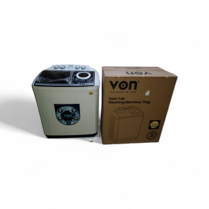 VON 11kgs twin tub washing machine