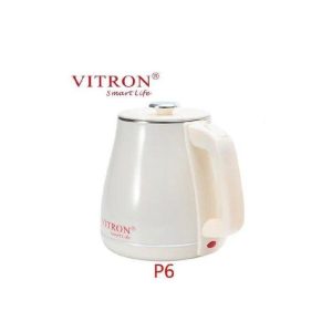 Electric Kettle, Vitron P6 Electric Kettle 2L 1500W Stainless Steel white