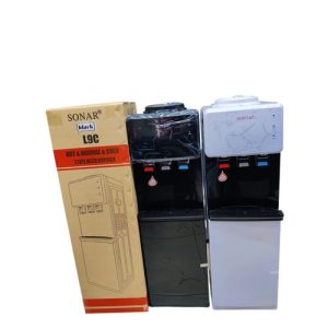 Normal & Cold Water Dispenser, Sonar L9C Hot - 3 Taps, Black, Compact Design