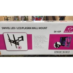 Swivel Wall,Skilltech Full Motion Mount Bracket for 26"-55" TVs, Max Load