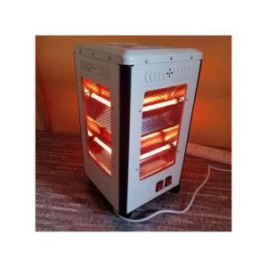 Halogen Room Heater, 1600W Four Sided Quartz