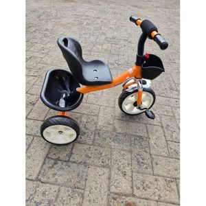 Key Features ▪ Stable three-wheel design – provides balance and safety for young riders ▪ Durable frame construction – built for active everyday play ▪ Comfortable seat design – allows children to ride comfortably ▪ Easy-to-grip handlebars – improves steering control for kids ▪ Smooth pedal system – helps children ride with ease ▪ Wide wheels for stability – suitable for different surfaces ▪ Lightweight structure – easy for kids to handle and move ▪ Bright colorful design – attractive appearance children love ▪ Encourages physical activity – helps develop coordination and motor skills ▪ Safe riding experience – designed specifically for toddlers and young kids ▪ Perfect beginner ride-on toy – ideal for children learning to ride ▪ Great outdoor fun – encourages active play and exploration