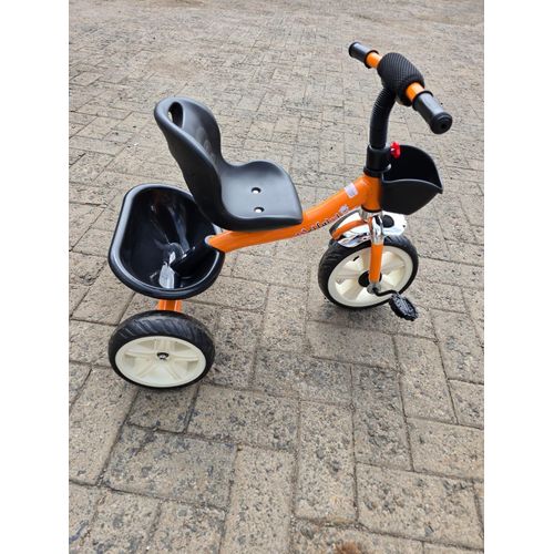 1 - 2026-05-23T124250.531 Key Features ▪ Stable three-wheel design – provides balance and safety for young riders ▪ Durable frame construction – built for active everyday play ▪ Comfortable seat design – allows children to ride comfortably ▪ Easy-to-grip handlebars – improves steering control for kids ▪ Smooth pedal system – helps children ride with ease ▪ Wide wheels for stability – suitable for different surfaces ▪ Lightweight structure – easy for kids to handle and move ▪ Bright colorful design – attractive appearance children love ▪ Encourages physical activity – helps develop coordination and motor skills ▪ Safe riding experience – designed specifically for toddlers and young kids ▪ Perfect beginner ride-on toy – ideal for children learning to ride ▪ Great outdoor fun – encourages active play and exploration
