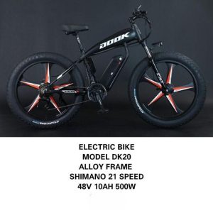 Alloy Frame Shimano 21 Speed 48v 10 Ah 500W Electric Bike