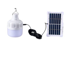Solar LED Rechargeable Bulb, USB & Solar Panel