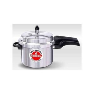 Saral Heavy Aluminium Pressure Cooker, Explosion Proof+safety Valve