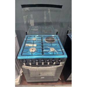 Roch 60×80, 4 Gas Burners + 2 Electric Hotplates, Standing Cooker with electric oven