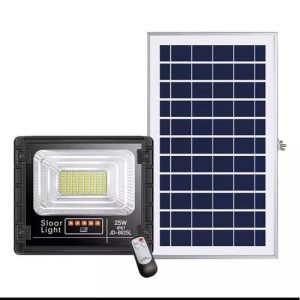 PRODUCT DETAILS Lighting time:10-12hrs. Solar panel size: 6v 14w Battery size: 6.5AH Rated power:25w Beaming light angle:120 degrees Protection level :IP67 Charging time:6-8 hrs.