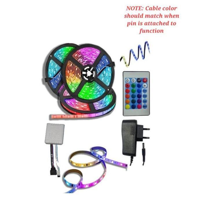 1 (74) Remote Controlled LED Strip/Snake Light