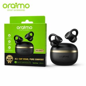Oraimo OpenSnap OPN-373 Wireless Open-Ear Earbuds | Secure Fit & All-Day Comfort