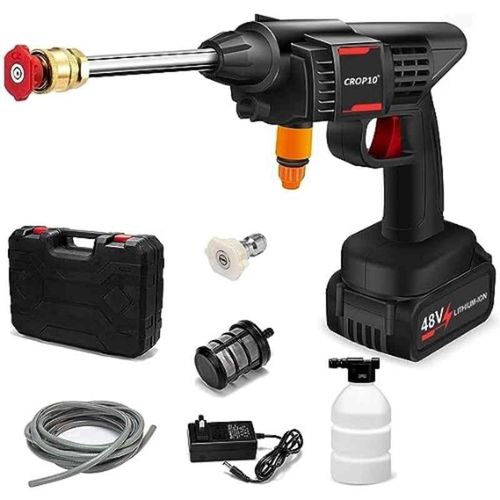 Heavy Duty Adjustable 3 in 1 Nozzle 96V Cordless Car Washer Car Washing High Pressure Washer Gun